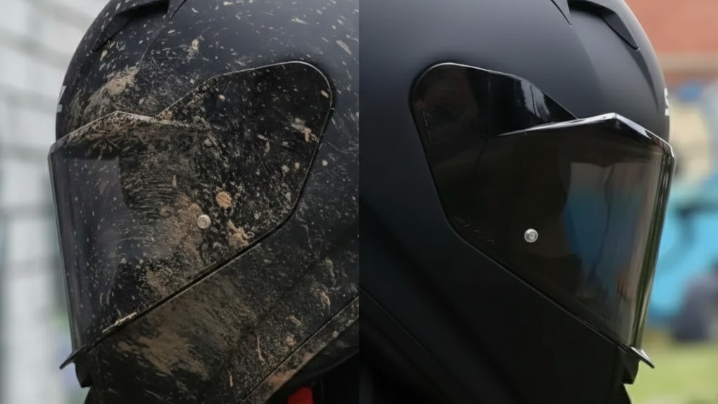 Microscopic view of bacteria and fungi inside unclean helmet padding